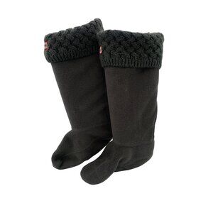 Women’s Hunter Gray Liner Boot Sock with a Wool Accent Size M